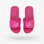 Kubota Velcro Slides, pink