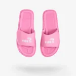 Kubota Velcro Slides, powder pink