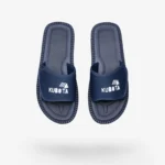 Kubota Velcro Slides, navy blue