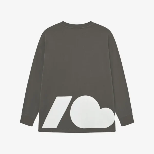 Dodatkowe zdjęcie produktu: Longsleeve bawełniany Statement brązowy
