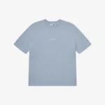 T-shirt bawełniany Statement niebieski