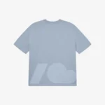 T-shirt bawełniany Statement niebieski