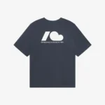 T-shirt sportowy Move granatowy