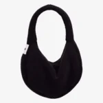 Torba shopper z polaru Cushy czarna