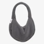 Torba shopper z polaru Cushy grafitowa