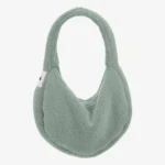 Torba shopper z polaru Cushy miętowa