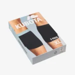 Bokserki męskie 2-pak czarno-błękitne