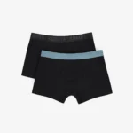 Bokserki męskie 2-pak czarno-błękitne