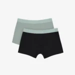 Bokserki męskie 2-pak czarno-miętowe