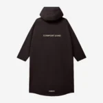Parka przeciwdeszczowa oversize Comfort Zone brązowa unisex