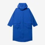 Parka przeciwdeszczowa oversize Comfort Zone kobaltowa unisex