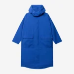 Parka przeciwdeszczowa oversize Street Edge kobaltowa unisex