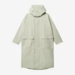 Parka przeciwdeszczowa oversize Street Edge matcha unisex