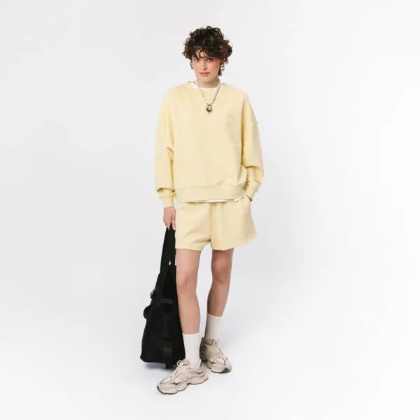 Bluza oversize Easy żółta damska