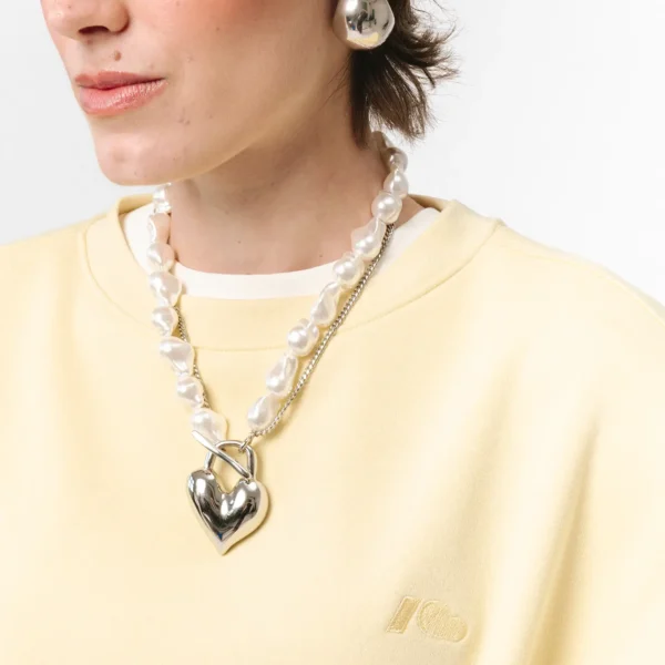 Bluza oversize Easy żółta damska