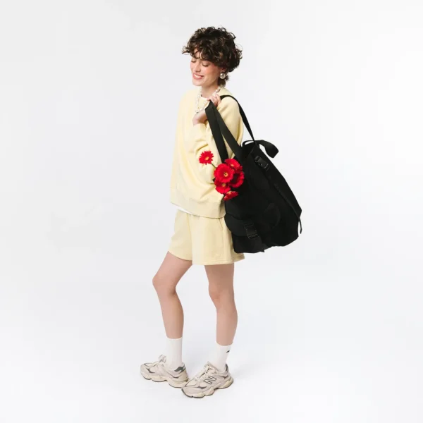 Bluza oversize Easy żółta damska