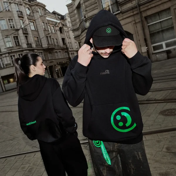 Bluza z kapturem oversize NEXT FEST