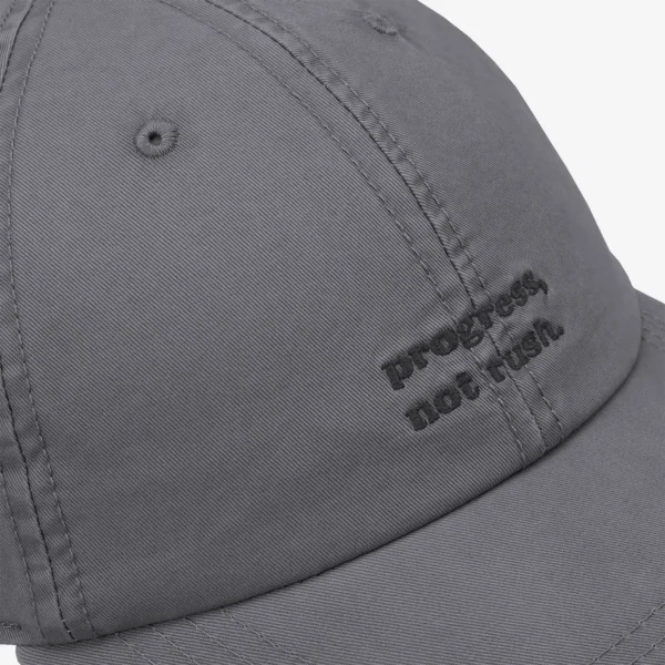Czapka z daszkiem Progress szara