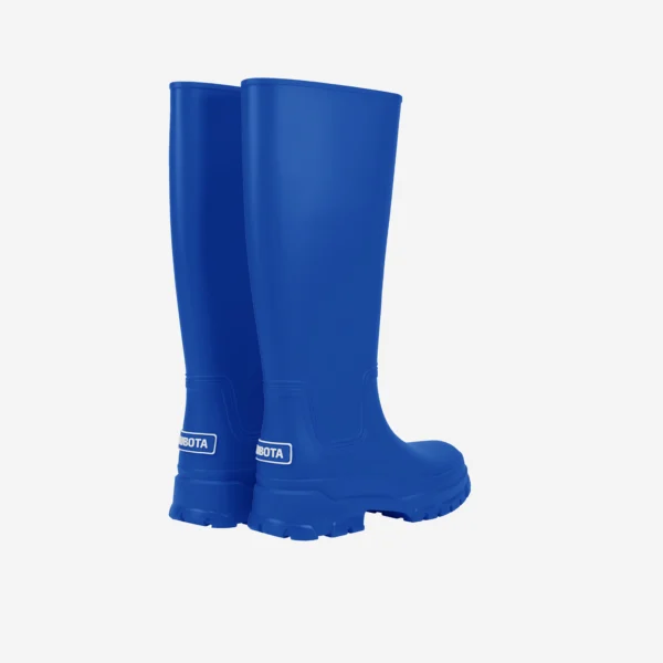 Kalosze wysokie kobaltowe damskie