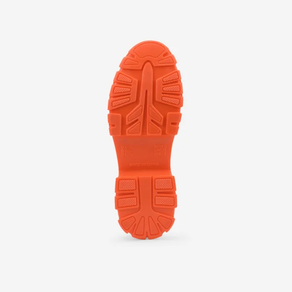 Kalosze wysokie pomarańczowe damskie