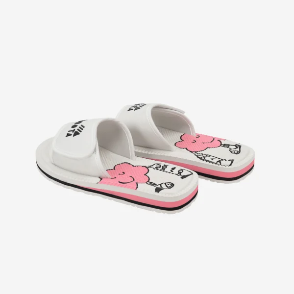 Klapki Rzep Comfy Club białe