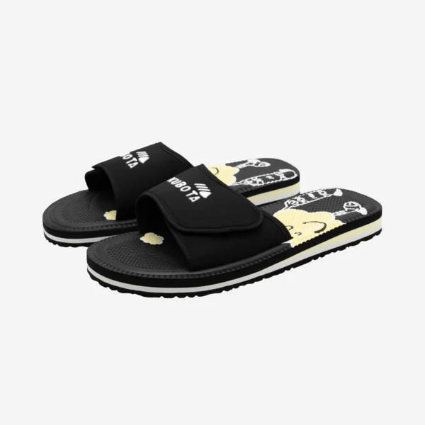 Klapki Rzep Comfy Club czarne