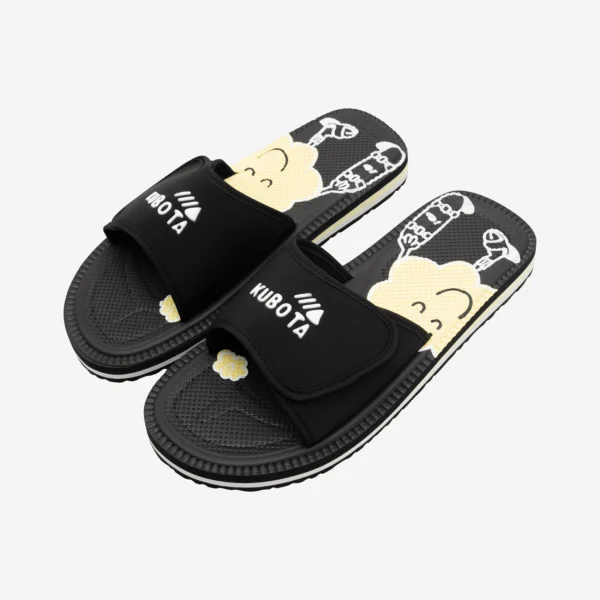 Klapki Rzep Comfy Club czarne