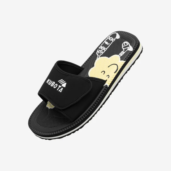 Zdjęcie dodatkowe - Klapki Rzep Comfy Club czarne