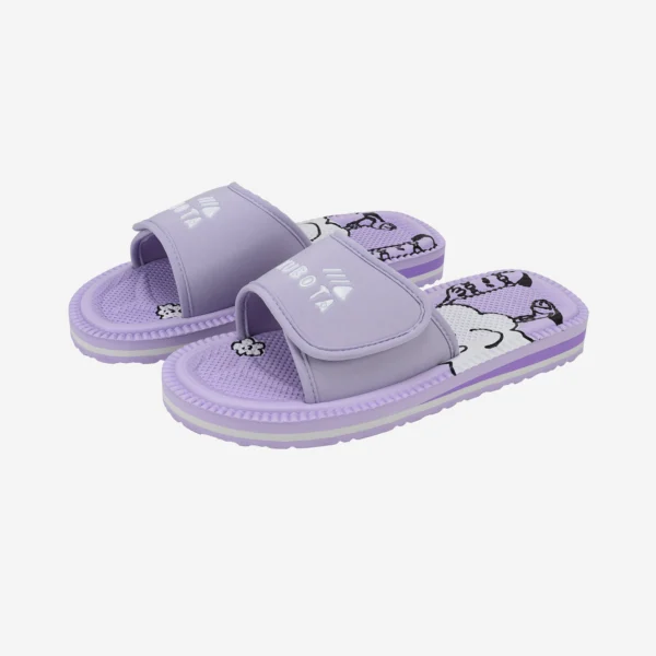 Klapki Rzep Comfy Club fioletowe