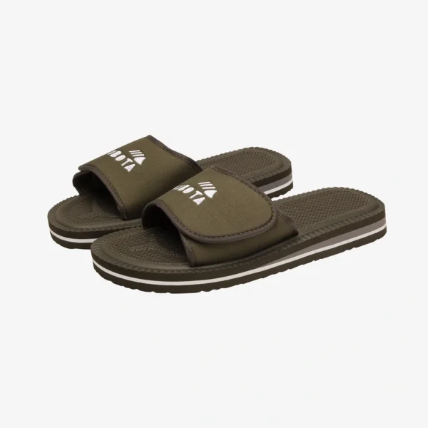 Klapki Rzep oliwkowe