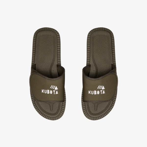 Klapki Rzep oliwkowe