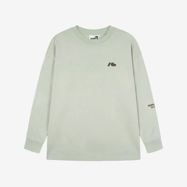 Longsleeve oversize Street Edge matcha unisex