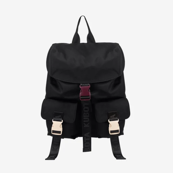 Zdjęcie główne - Plecak Pockets czarny z kolorowymi klamrami