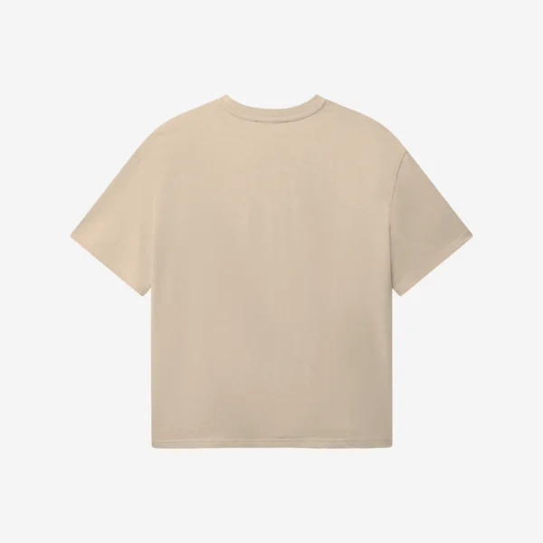 Zdjęcie dodatkowe - T-shirt oversize Easy beżowy damski