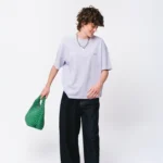T-shirt oversize Easy fioletowy damski