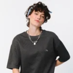 T-shirt oversize Easy grafitowy damski