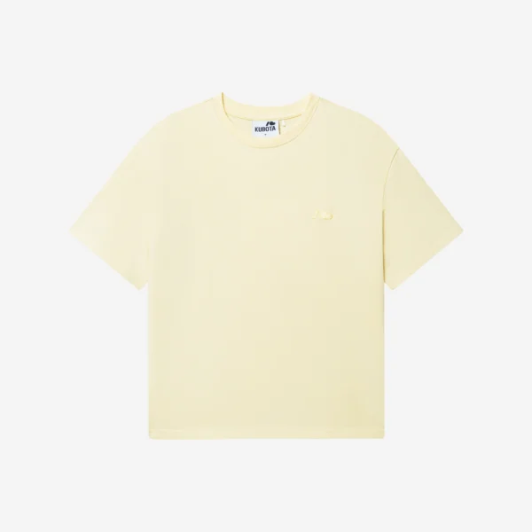 T-shirt oversize Easy żółty damski