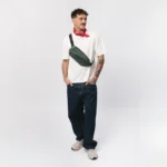 T-shirt regular Easy biały męski