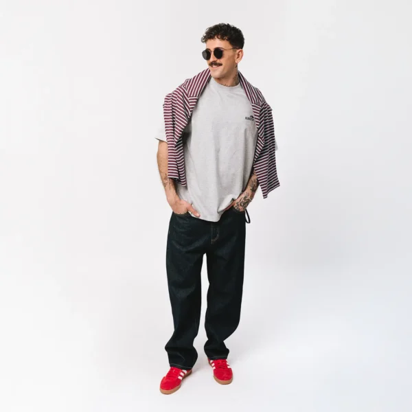 T-shirt regular Move szary męski