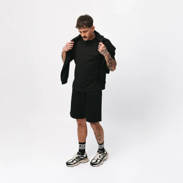 Bluza oversize Easy czarna męska