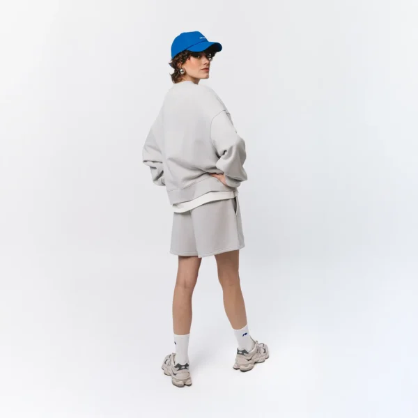 Bluza oversize Easy szara damska