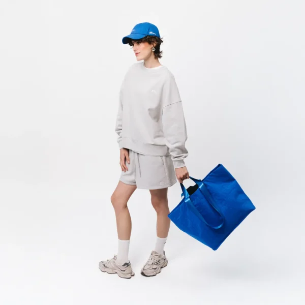 Bluza oversize Easy szara damska