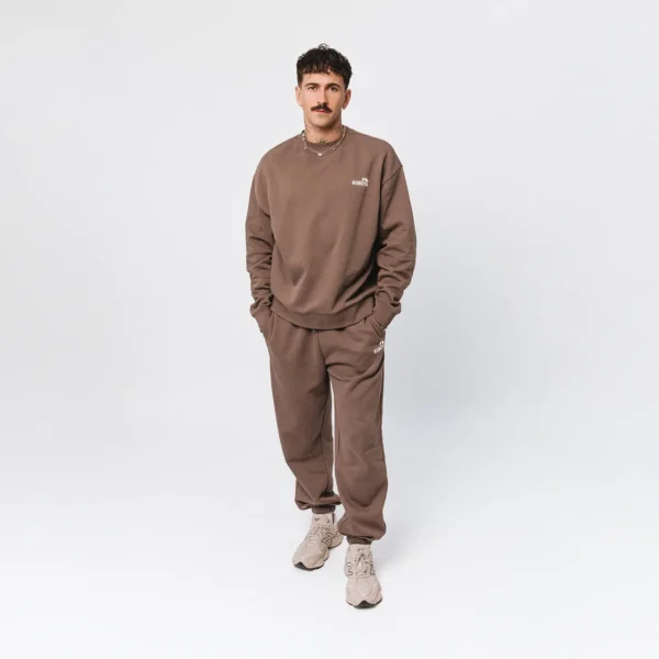 Bluza regular Move brązowa męska