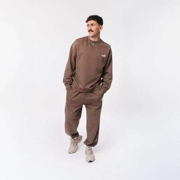 Bluza regular Move brązowa męska