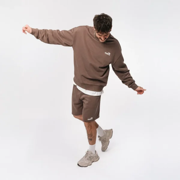 Bluza regular Move brązowa męska
