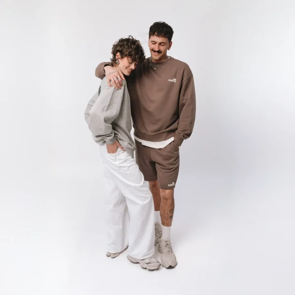 Bluza regular Move szara męska