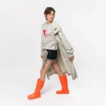 Parka przeciwdeszczowa oversize Comfort Zone matcha unisex