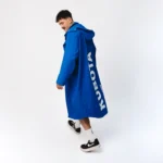 Parka przeciwdeszczowa oversize Street Edge kobaltowa unisex