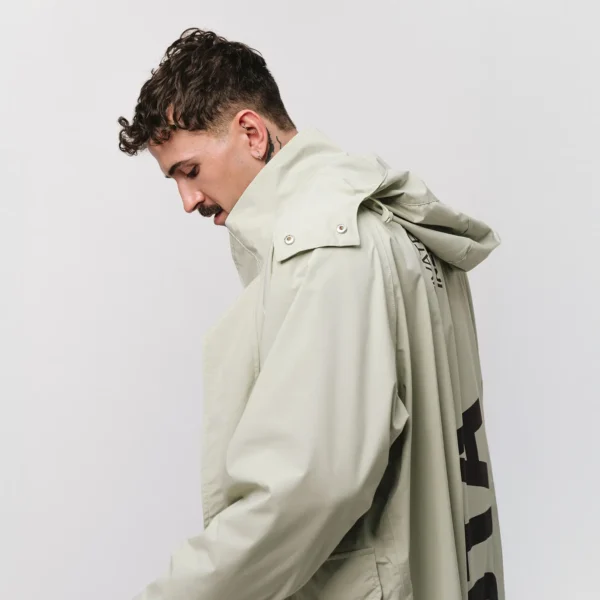 Zdjęcie główne - Parka przeciwdeszczowa oversize Street Edge matcha unisex