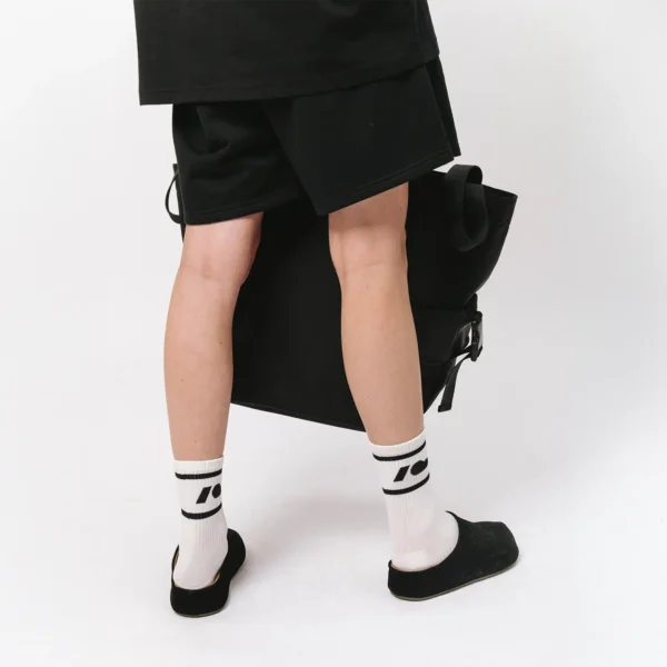 T-shirt oversize Comfy Club Do Nothing czarny unisex